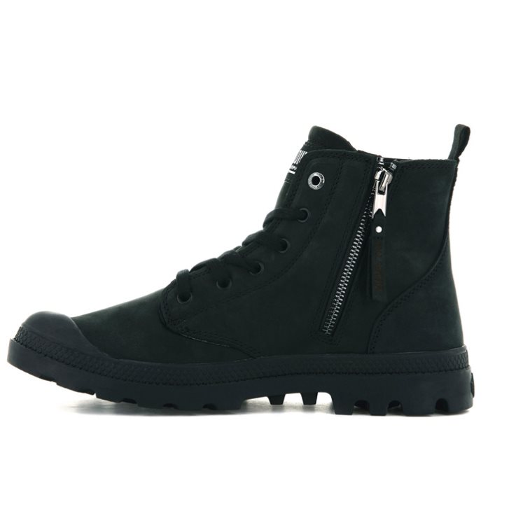 Pánské Boty Palladium Pampa Hi Zip NBK Černé | CZ HXN-17J